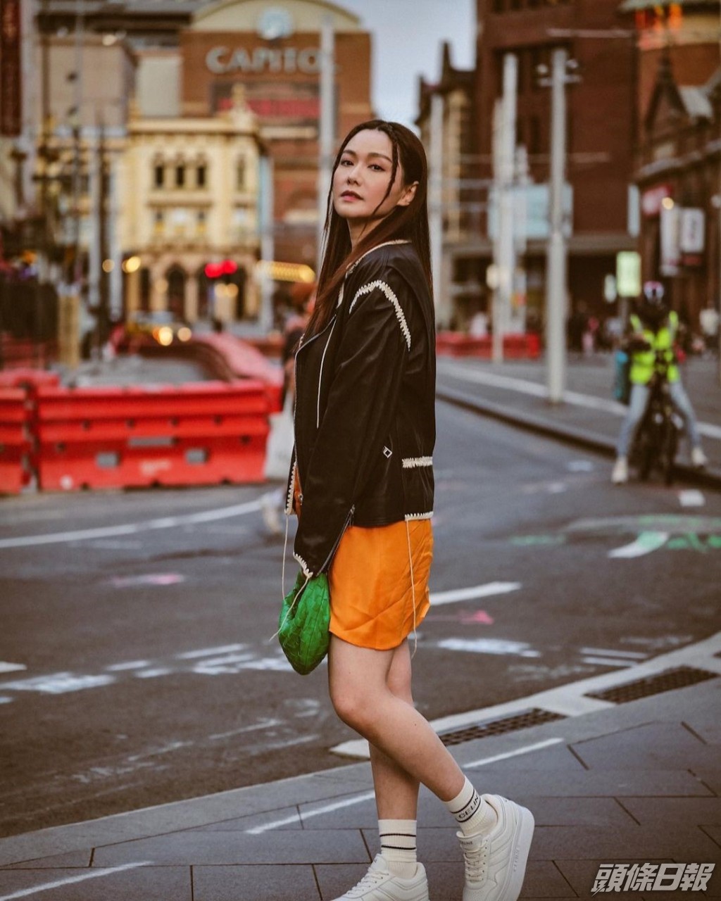 湯洛雯一到澳洲即影靚相畀大家睇。